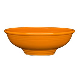 The Homer Laughlin China Company Pedestal Bowl 9 7/8 Butterscotch