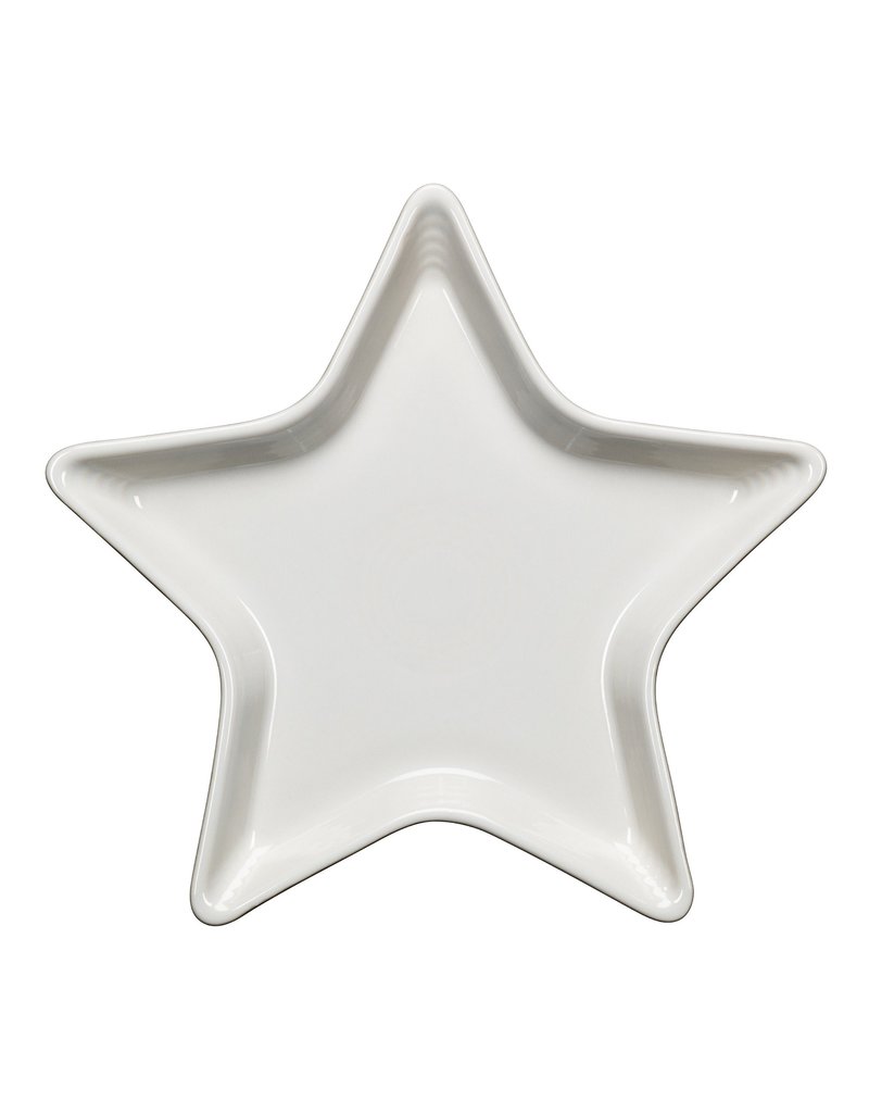 The Homer Laughlin China Company Star Plate White