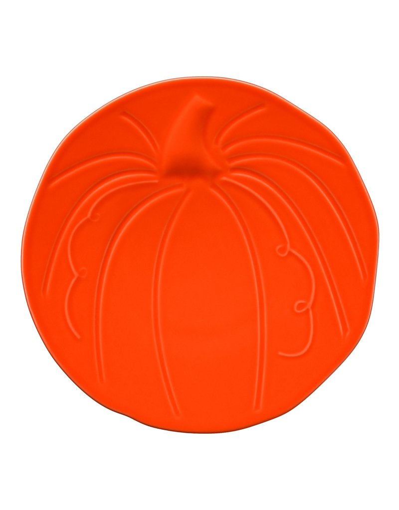 The Homer Laughlin China Company Pumpkin Plate Poppy
