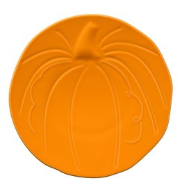 The Homer Laughlin China Company Pumpkin Plate Butterscotch