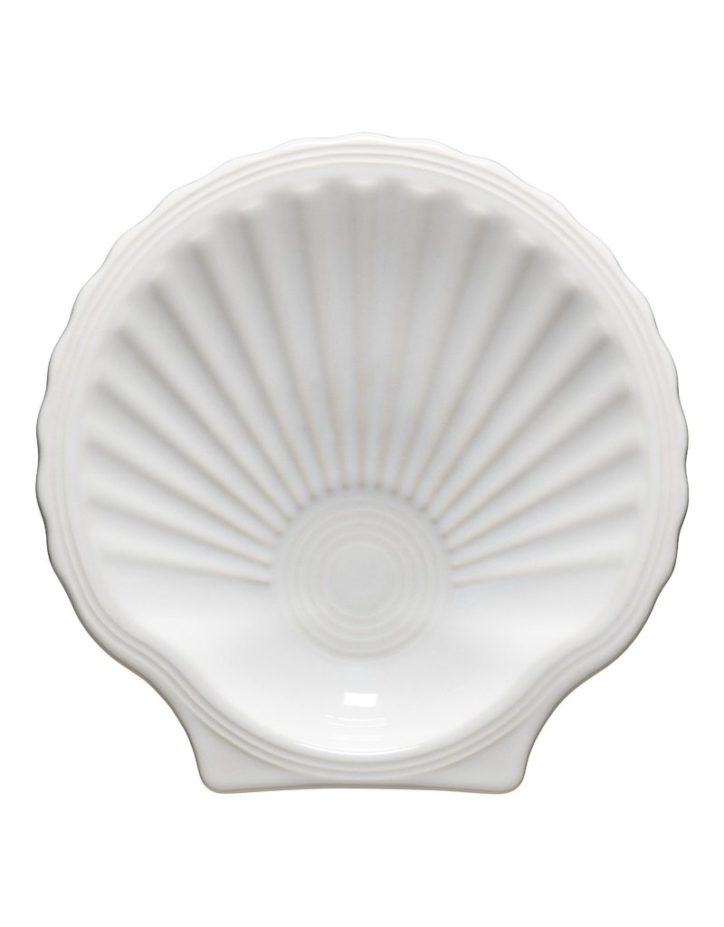 The Homer Laughlin China Company Shell Plate White