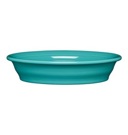 The Homer Laughlin China Company Oval Vegetable Bowl Turquoise