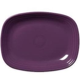 The Fiesta Tableware Company Rectangular Platter 11 3/4 Mulberry