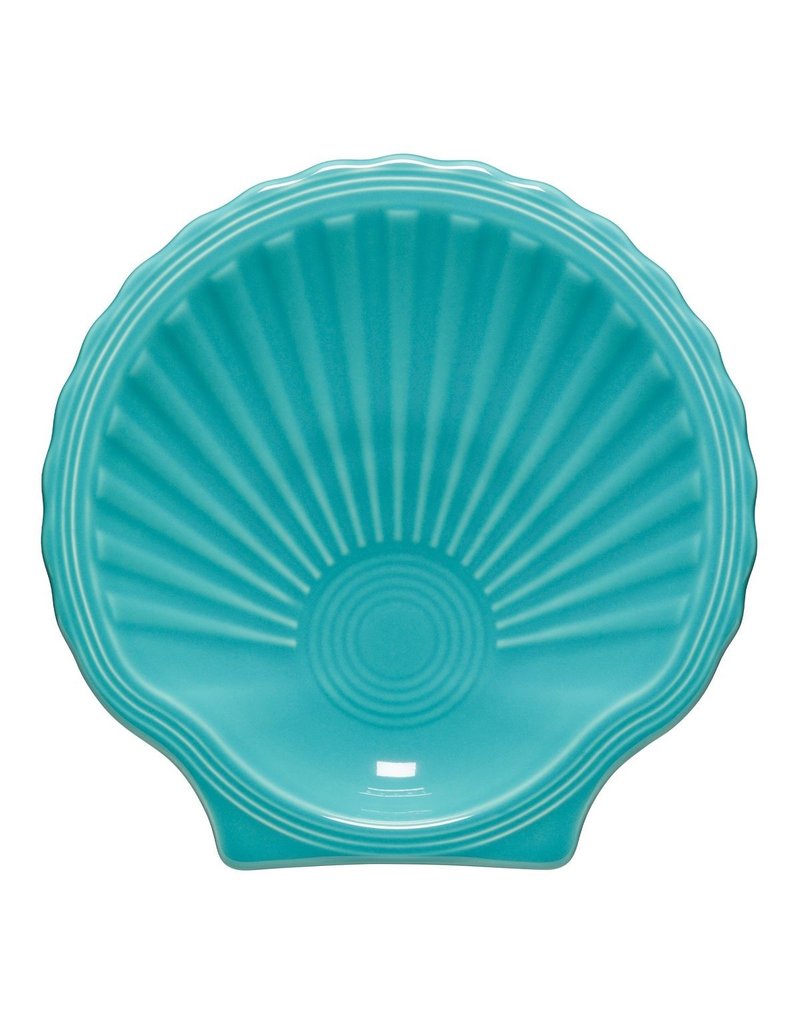 The Fiesta Tableware Company Shell Plate Turquoise