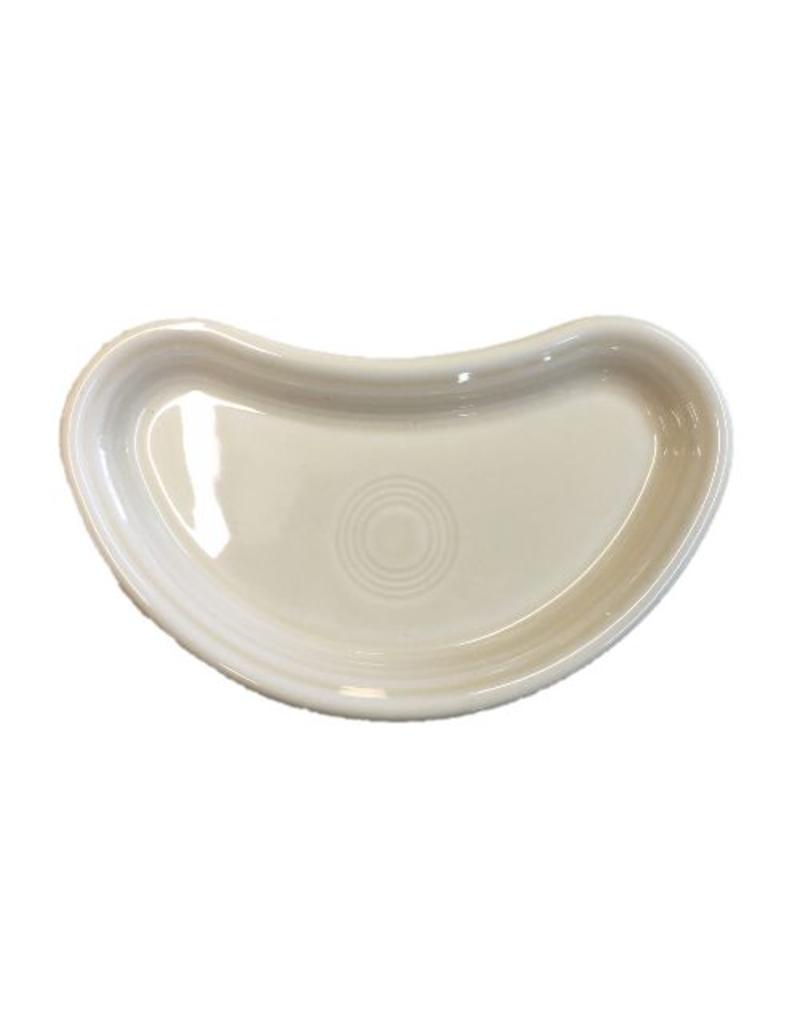 Individual Bistro Crescent Plate Ivory
