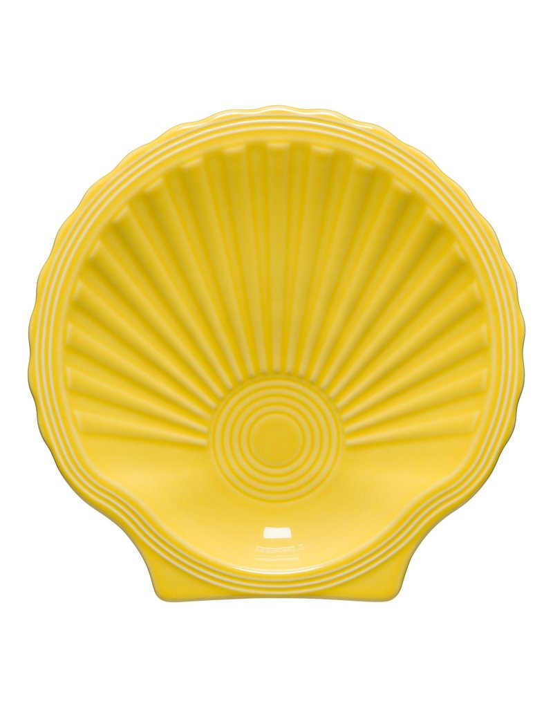 The Fiesta Tableware Company Shell Plate Sunflower