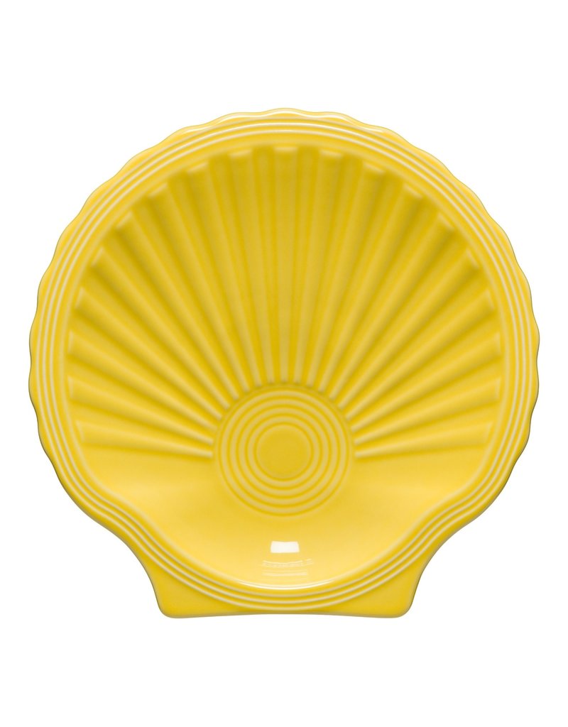 The Fiesta Tableware Company Shell Plate Sunflower