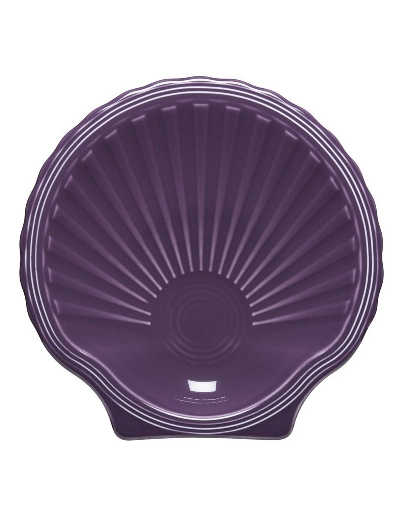 The Fiesta Tableware Company Shell Plate Mulberry