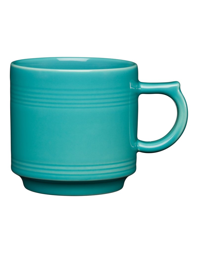 The Fiesta Tableware Company Stacking Mug 16 oz Turquoise
