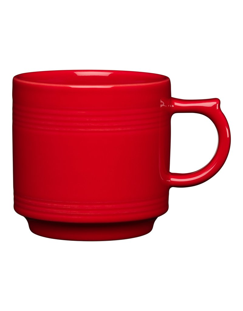 The Fiesta Tableware Company Stacking Mug 16 oz Scarlet
