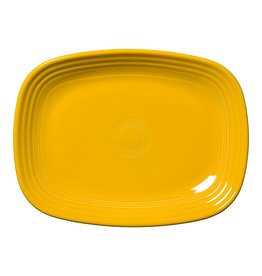 The Fiesta Tableware Company Rectangular Platter 11 3/4 Daffodil