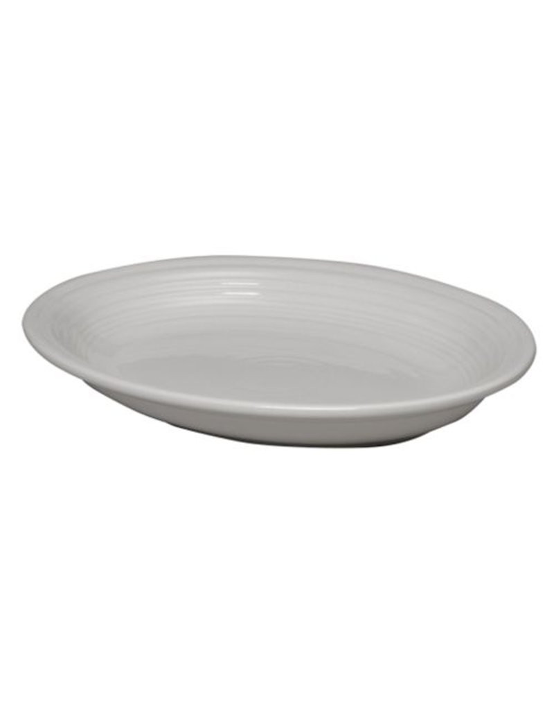 Medium Oval Platter 11 5/8" White