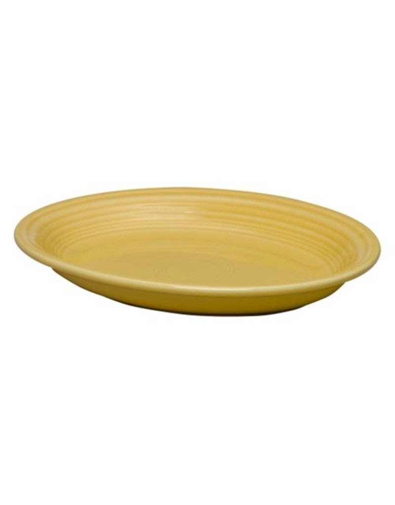 Medium Oval Platter 11 5/8" Sunflower