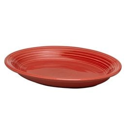 Medium Oval Platter 11 5/8" Scarlet