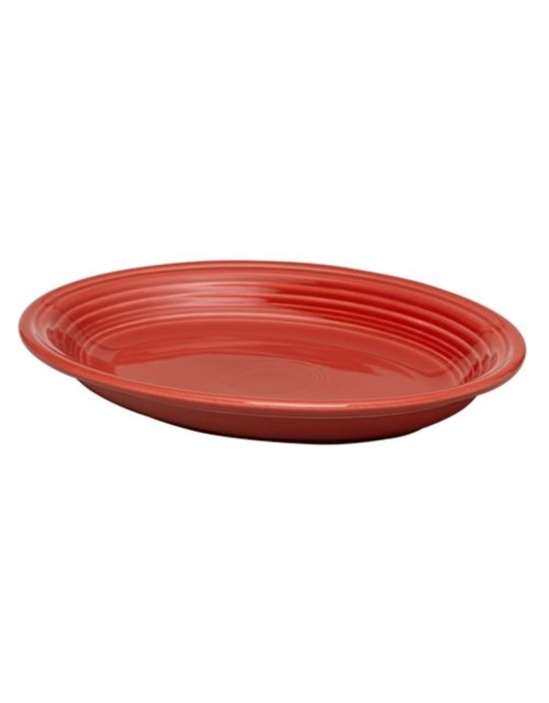 Medium Oval Platter 11 5/8" Scarlet