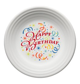 The Fiesta Tableware Company Happy Birthday Luncheon Plate 9"