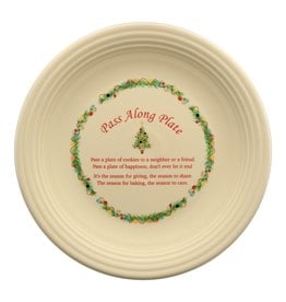 The Fiesta Tableware Company Chop Plate Pass Along Christmas Tree 11 3/4