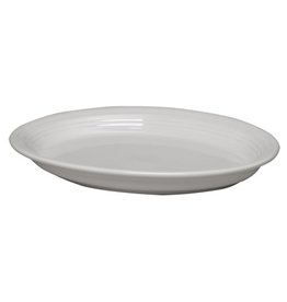 Large Oval Platter 13 5/8" White