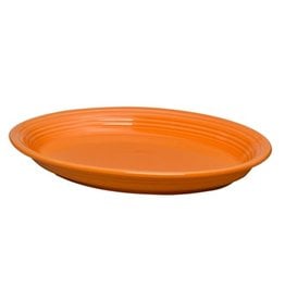 Large Oval Platter 13 5/8" Tangerine