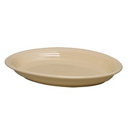 Large Oval Platter 13 5/8" Ivory