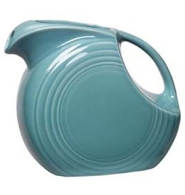 Large Disc Pitcher 67 1/4 oz Turquoise