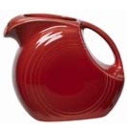 Large Disk Pitcher 67 1/4 oz Scarlet