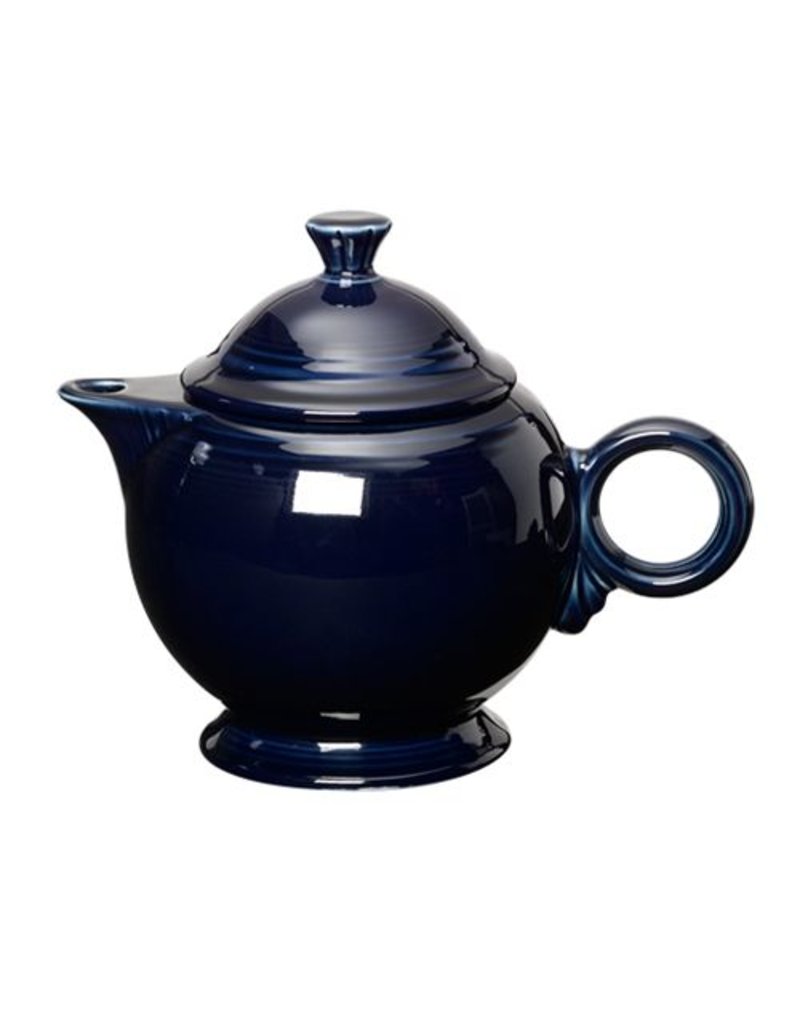 Covered Teapot Cobalt Blue