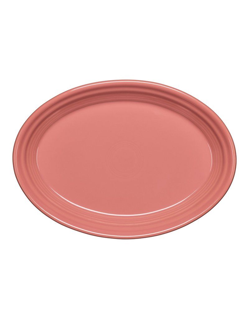 The Fiesta Tableware Company Small Oval Platter 9 5/8 Peony