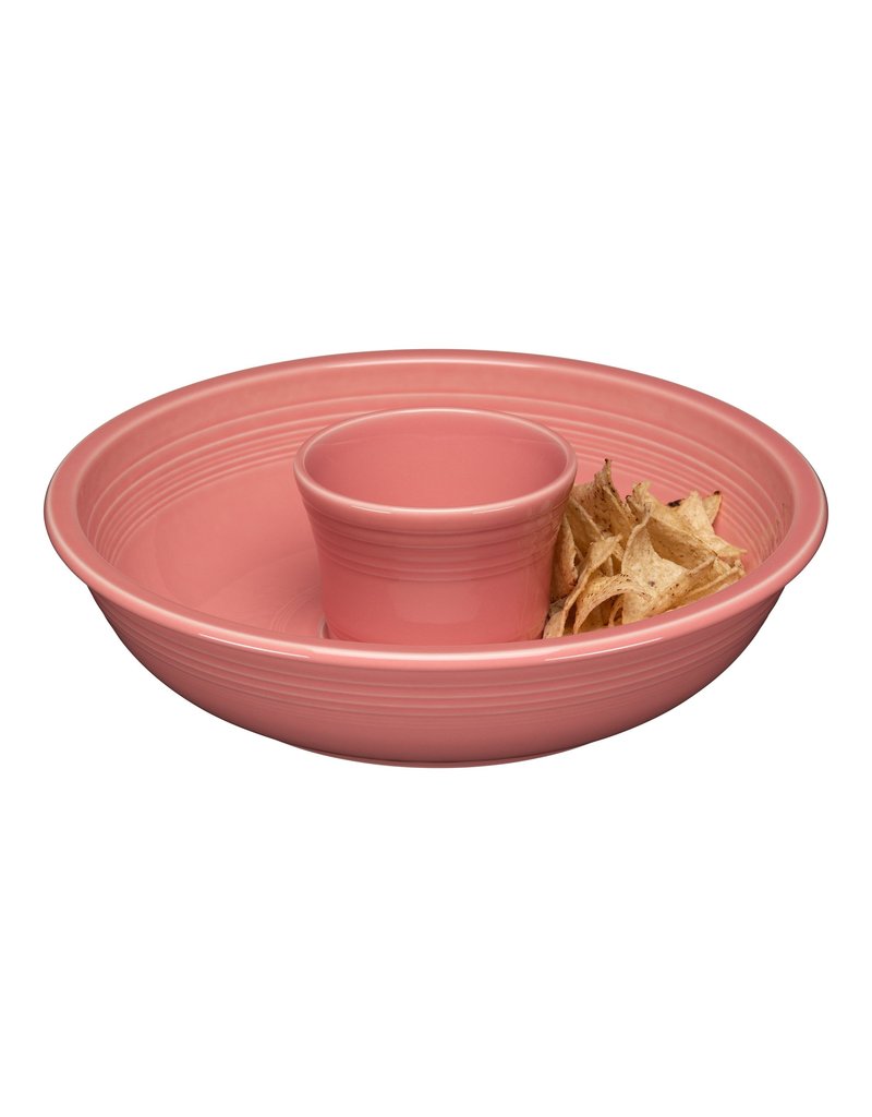 The Fiesta Tableware Company Chip & Dip Set Peony