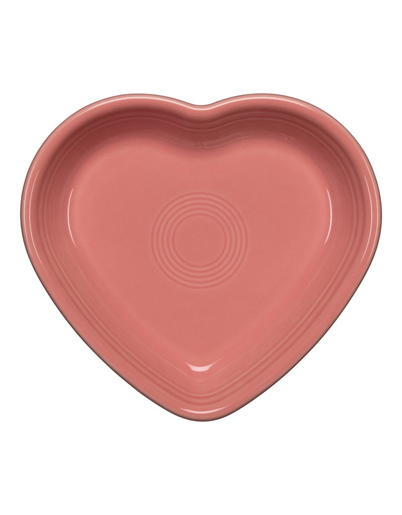 The Fiesta Tableware Company Medium Heart Bowl Peony