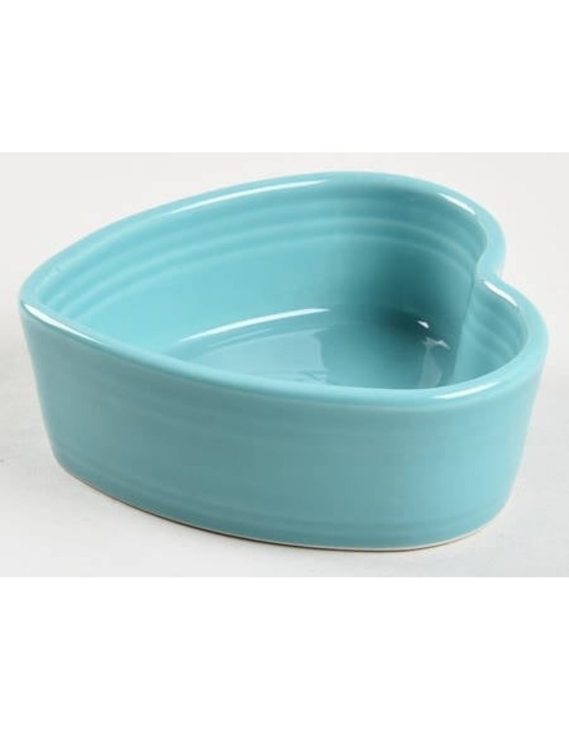 The Fiesta Tableware Company Heart Ramekin Turquoise