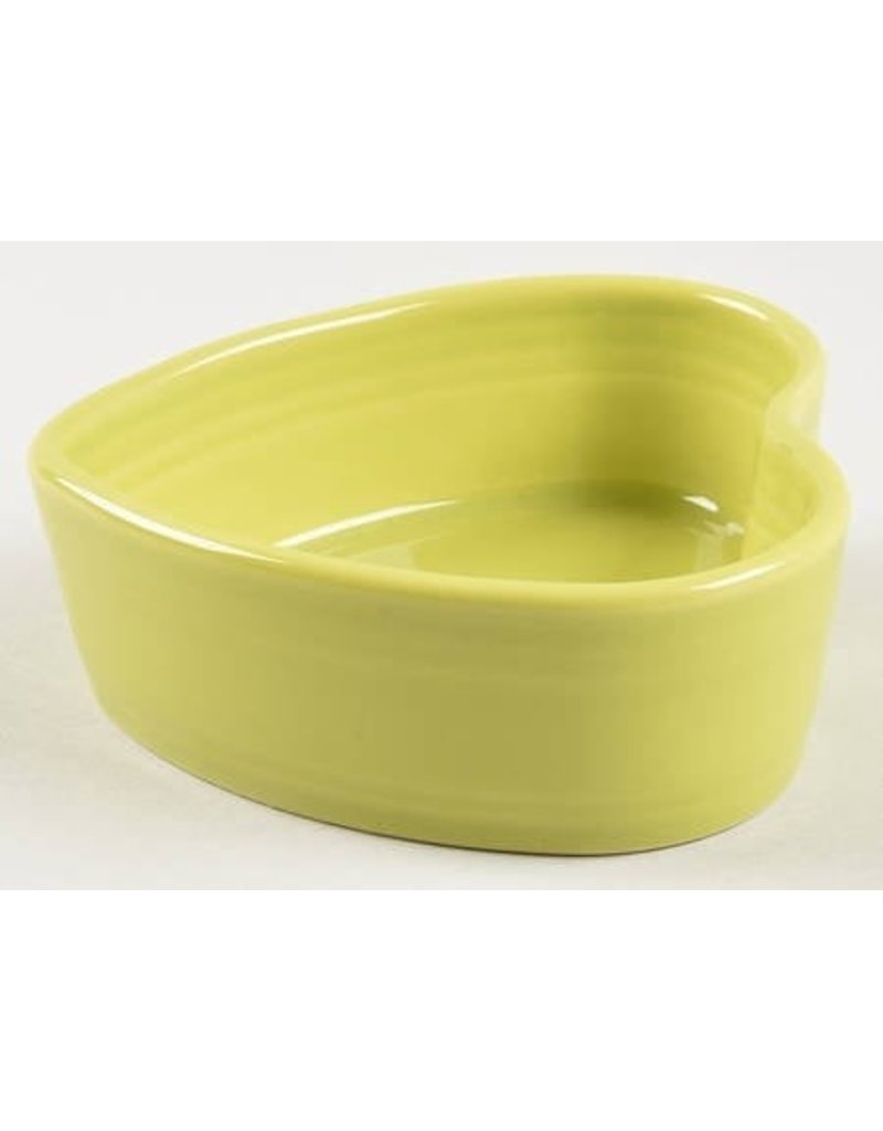 The Fiesta Tableware Company Heart Ramekin Lemongrass