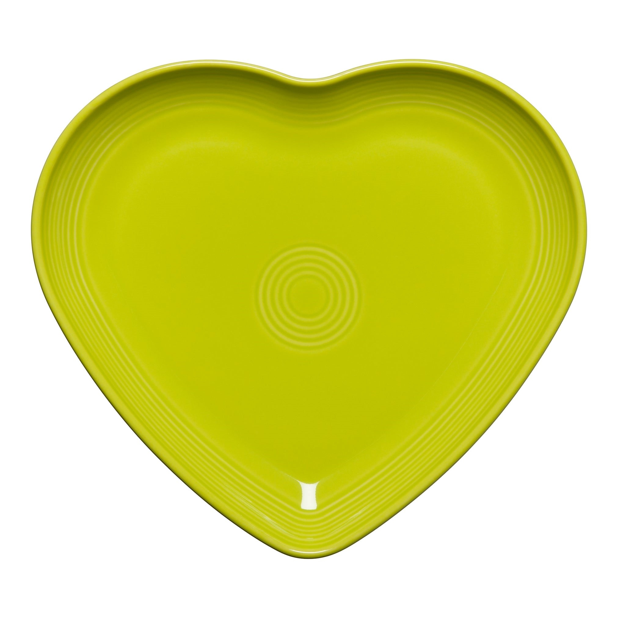 Heart Plate Lemongrass Canton Dish Barn