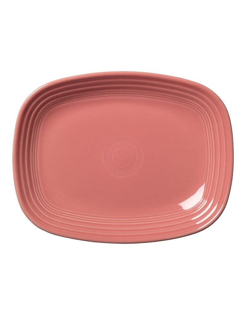 The Fiesta Tableware Company Rectangular Platter 11 3/4 Peony