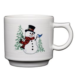 The Fiesta Tableware Company Snowman Stacking Mug 16 oz