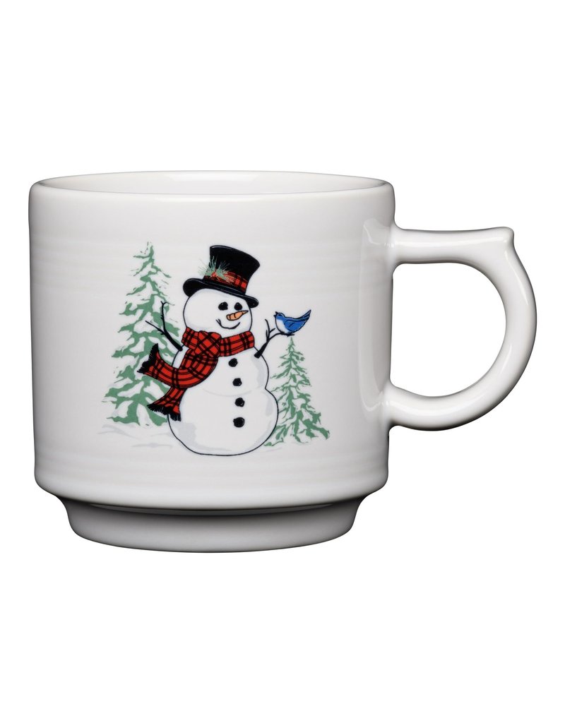 The Fiesta Tableware Company Snowman Stacking Mug 16 oz