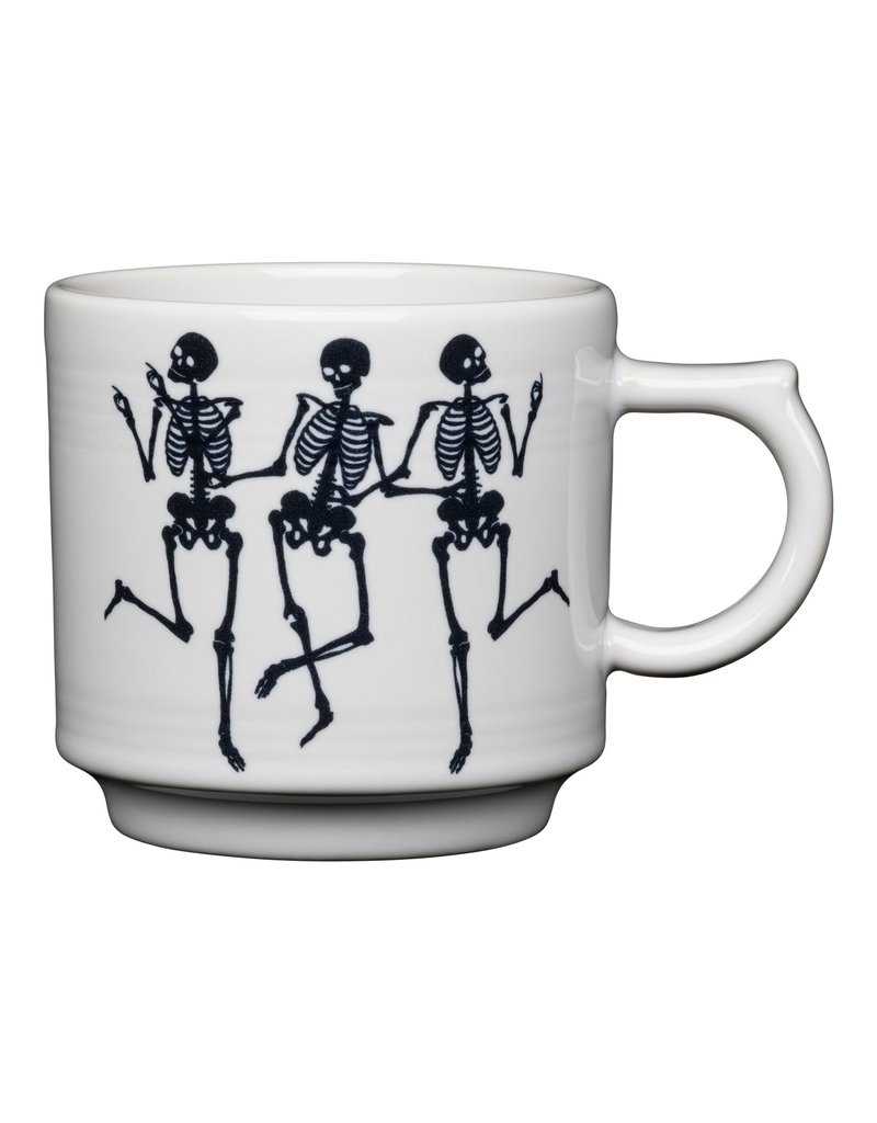 The Fiesta Tableware Company Trio of Skeleton Stacking Mug 16 oz