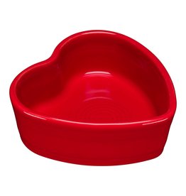 The Fiesta Tableware Company Heart Ramekin Scarlet