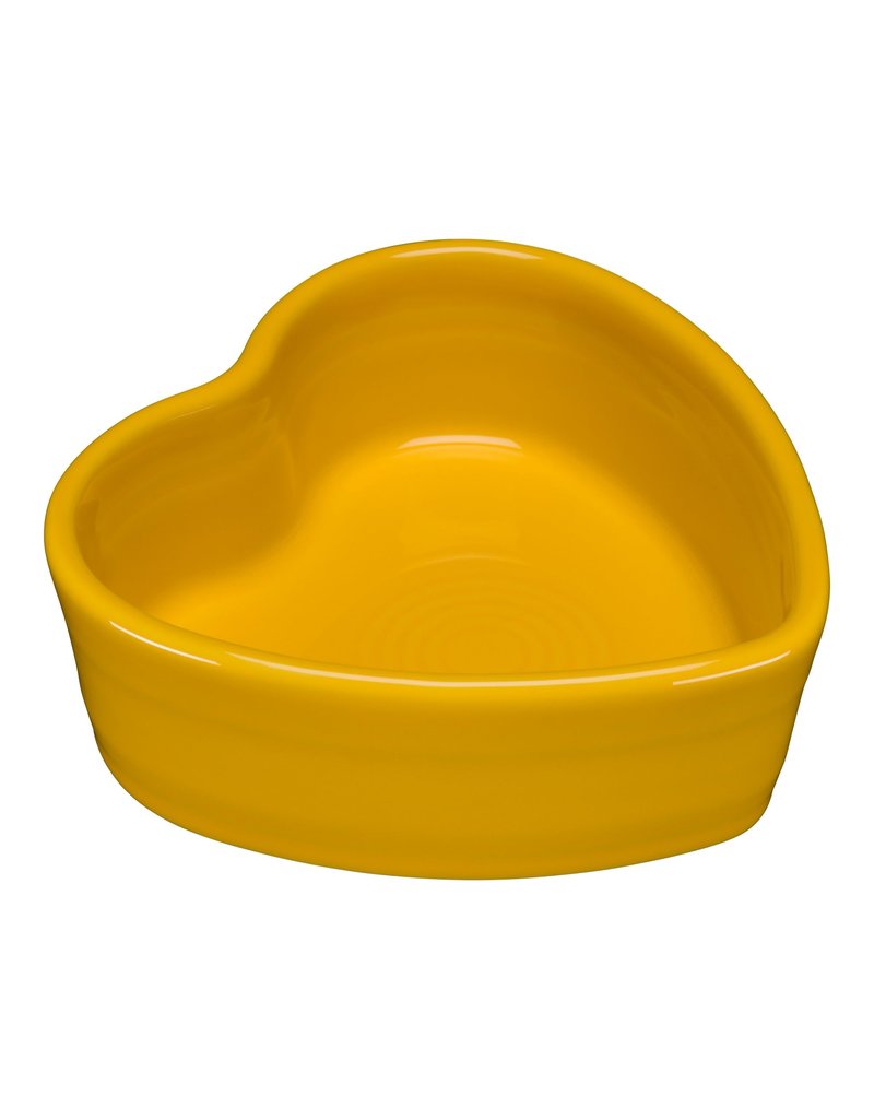 The Fiesta Tableware Company Heart Ramekin Daffodil