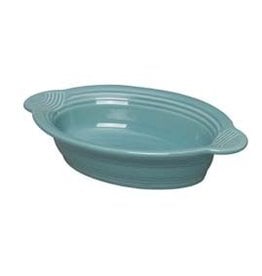 Individual Oval Casserole Turquoise