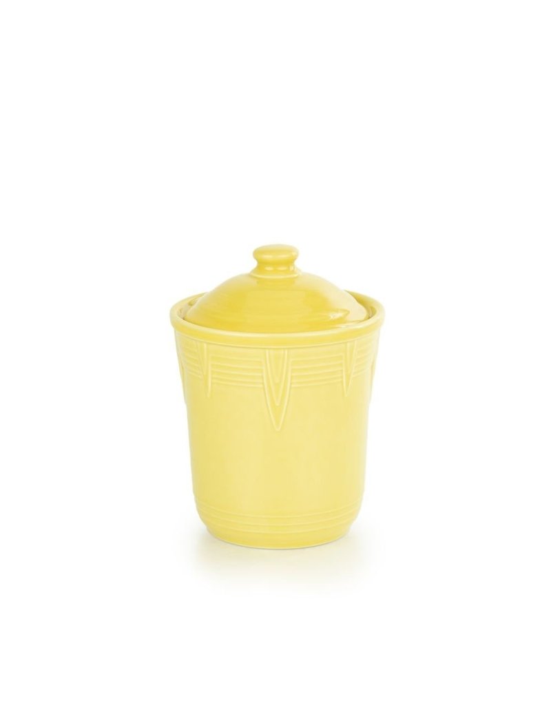 The Fiesta Tableware Company Small Canister Chevron Sunflower