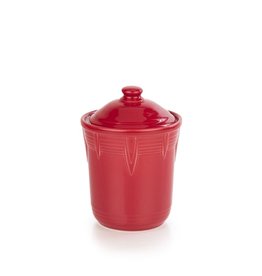 The Fiesta Tableware Company Small Canister Chevron Scarlet