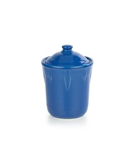 The Fiesta Tableware Company Small Canister Chevron Lapis