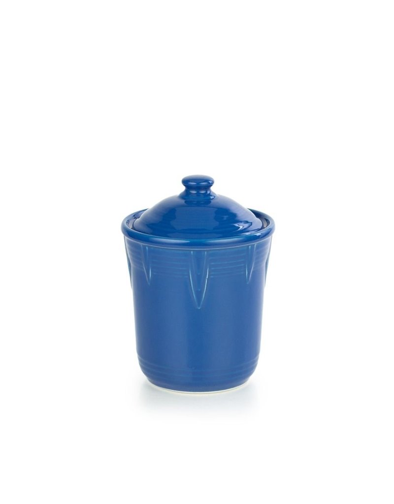 The Fiesta Tableware Company Small Canister Chevron Lapis