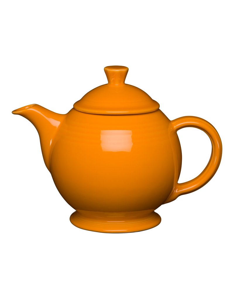 The Fiesta Tableware Company Covered Teapot 44 oz NEW Butterscotch