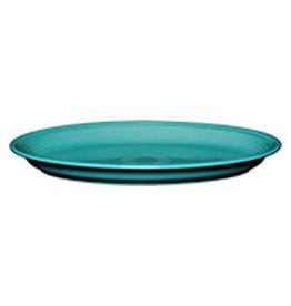 Extra Large Oval Platter 19 1/4" Turquoise