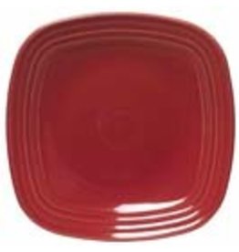 Square Salad Plate 7 1/2" Scarlet