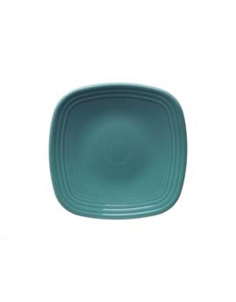 Square Luncheon Plate 9 1/4" Turquoise