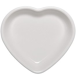 Small Heart Bowl White
