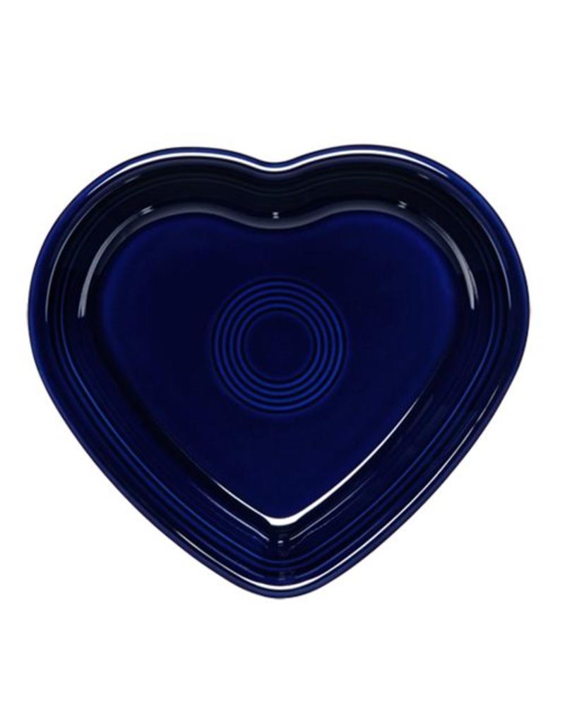 Small Heart Bowl Fiesta Cobalt Blue Canton Dish Barn